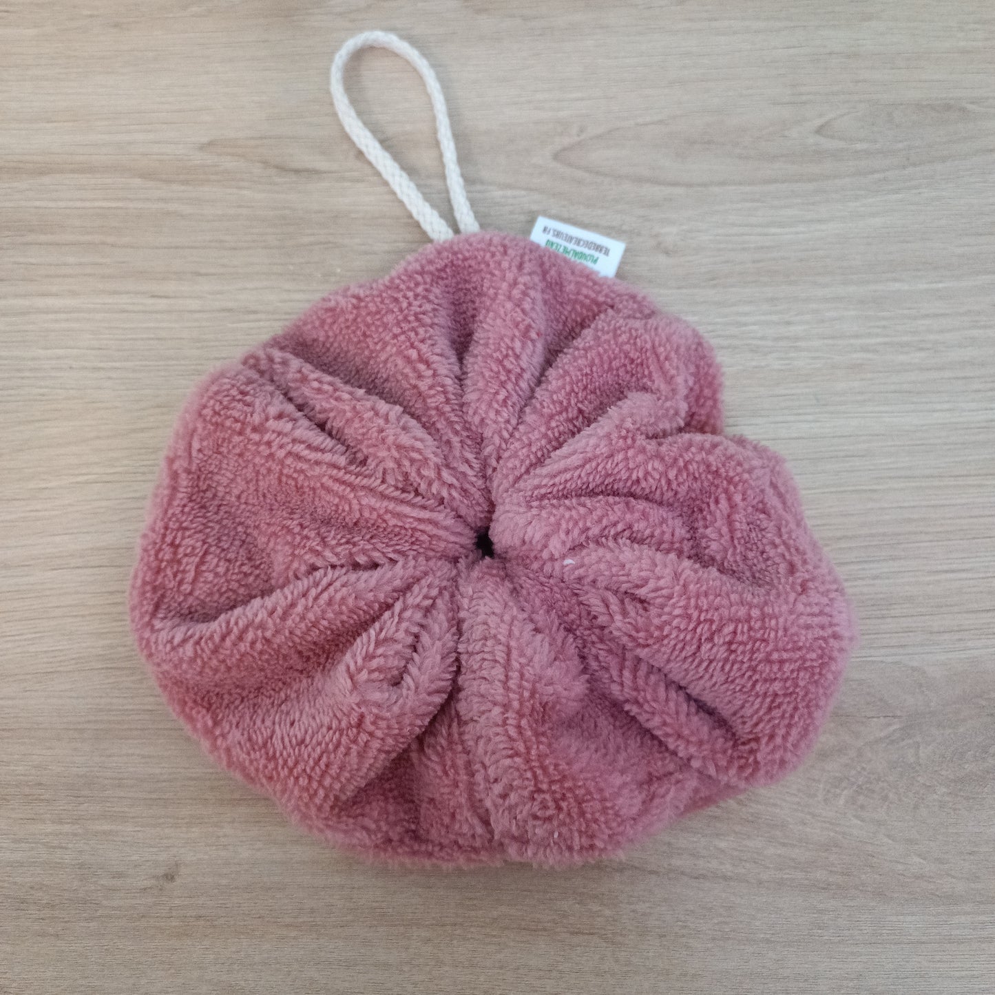 Fleur de douche en éponge de bambou (Plusieurs coloris)