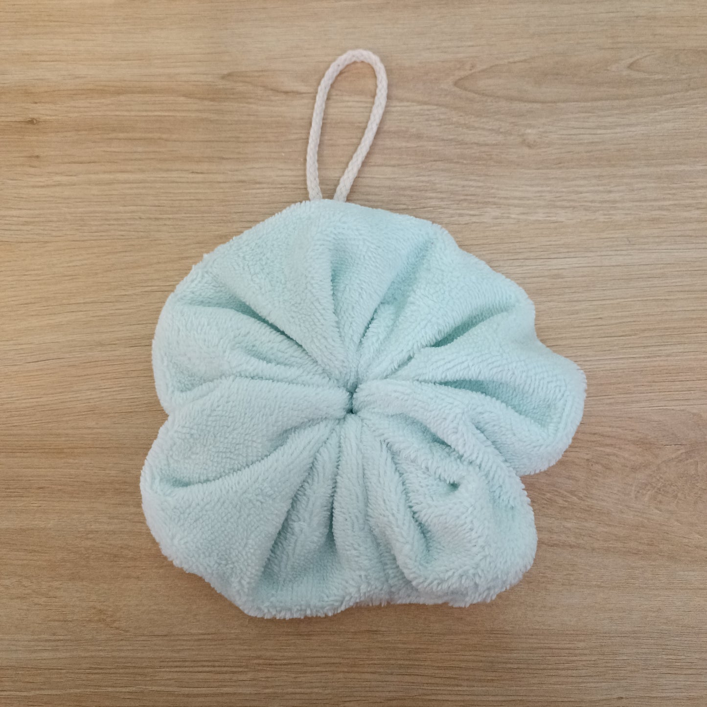 Fleur de douche en éponge de bambou (Plusieurs coloris)