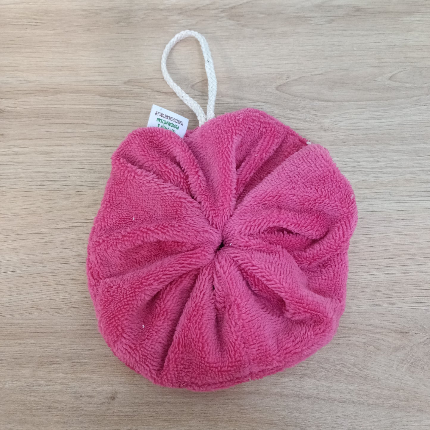 Fleur de douche en éponge de bambou (Plusieurs coloris)