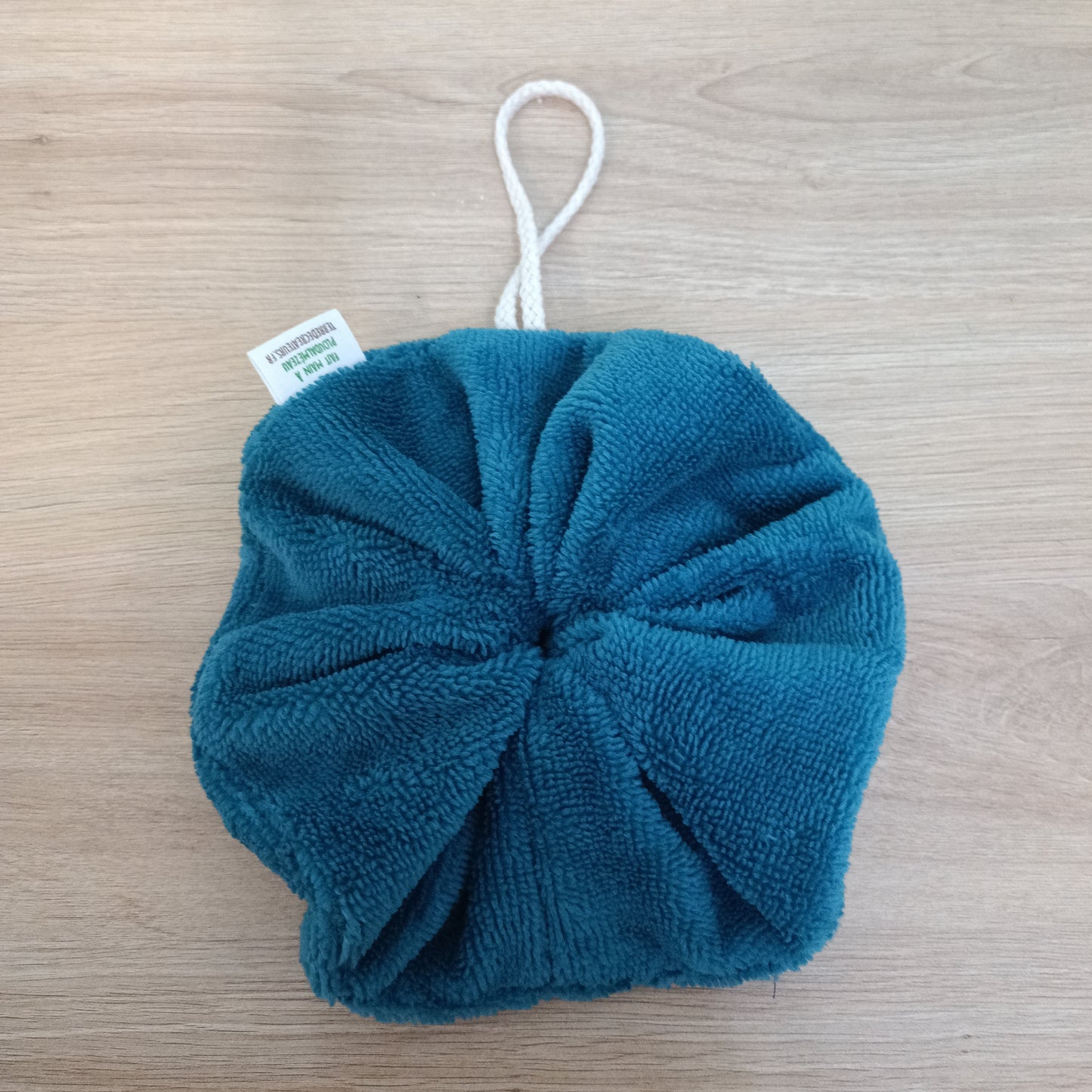 Fleur de douche en éponge de bambou (Plusieurs coloris)