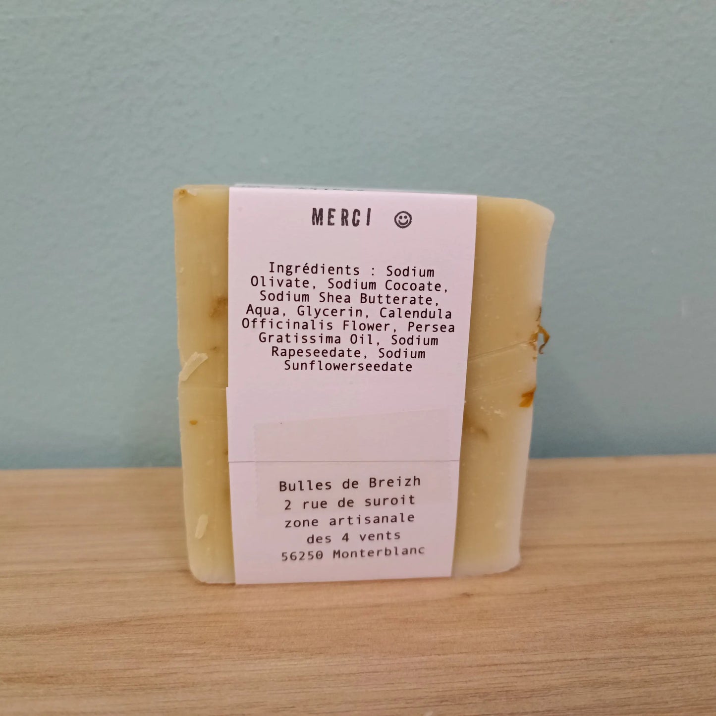 Savon apaisant et réparateur - Bio & Vegan Bulles de Breizh