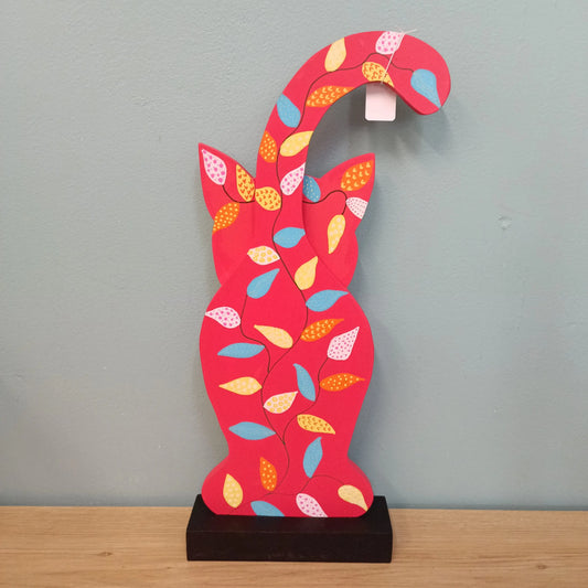 Chat en bois 2814 Les chats d'Elise