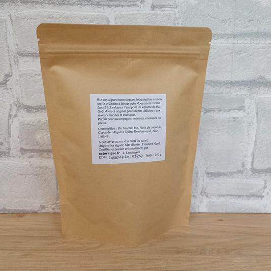 Riz aux algues et à la noix de coco