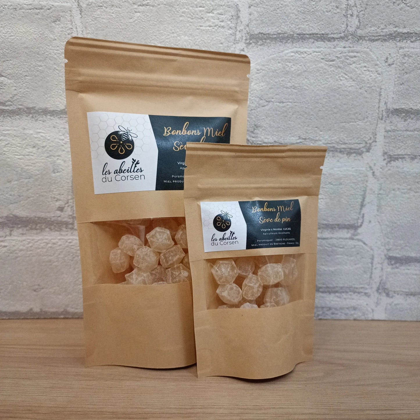 Pastilles miel sève de pin Les Abeilles du Corsen