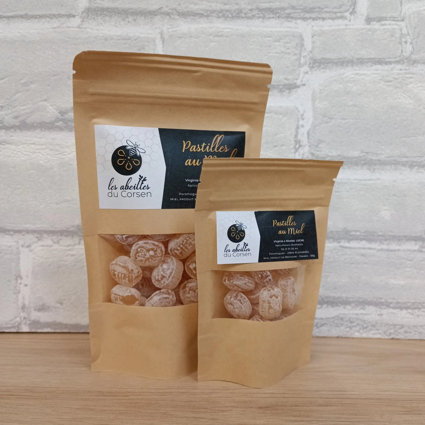 Pastilles au miel Les Abeilles du Corsen