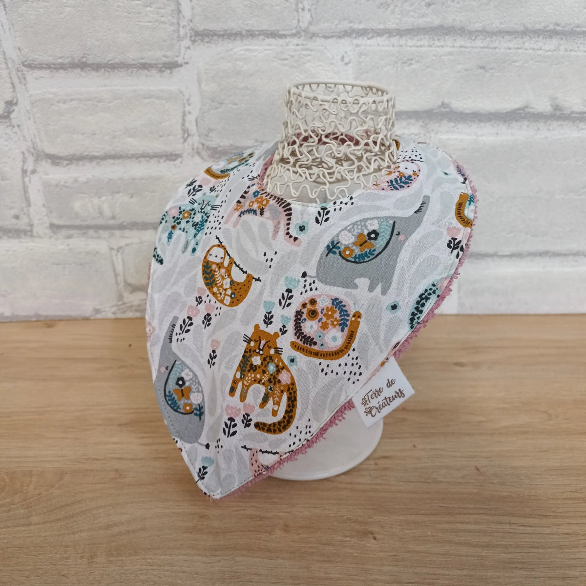 Bavoir Bandana (plusieurs coloris) Terre de Créateurs