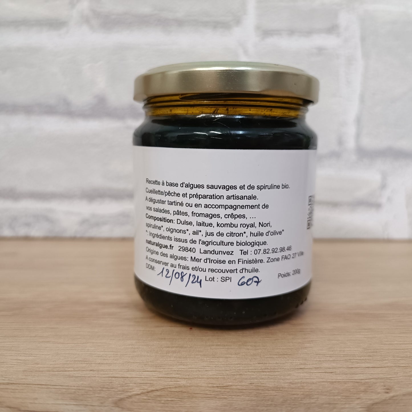 Tartare d'algue Spiruline