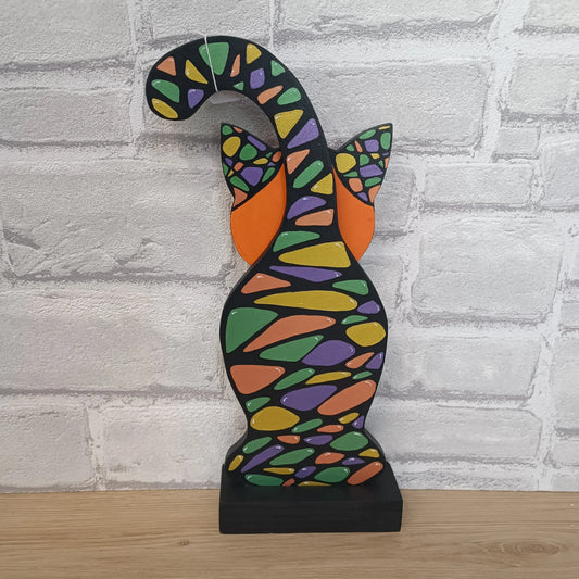 Chaton en bois 2902 Les chats d'Elise