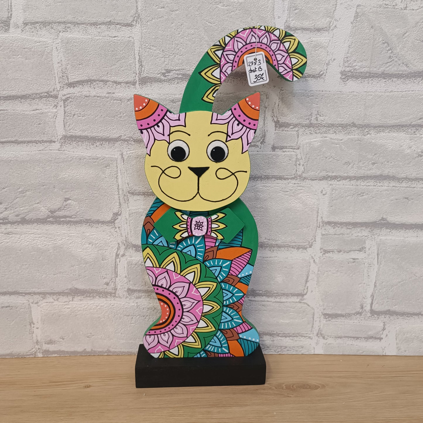 Chat en bois 2883