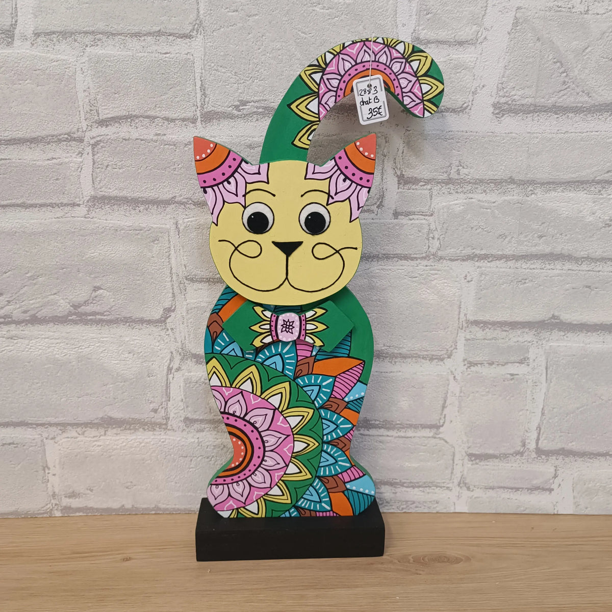 Chat en bois 2883 Les chats d'Elise