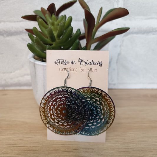 Boucles d'oreilles Estampe
