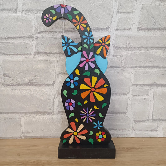 Chat en bois 2888 Les chats d'Elise