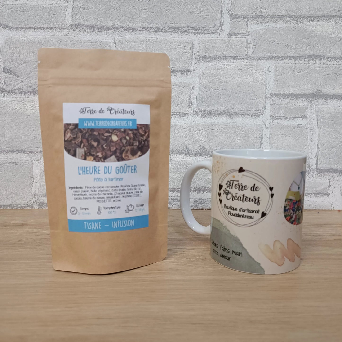 L'heure du goûter - Tisane infusion Terre de Créateurs
