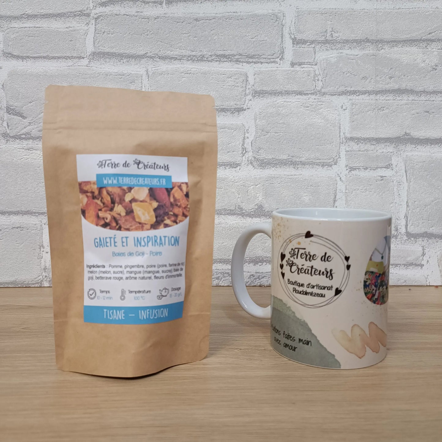 Gaieté et Inspiration - Tisane infusion Terre de Créateurs