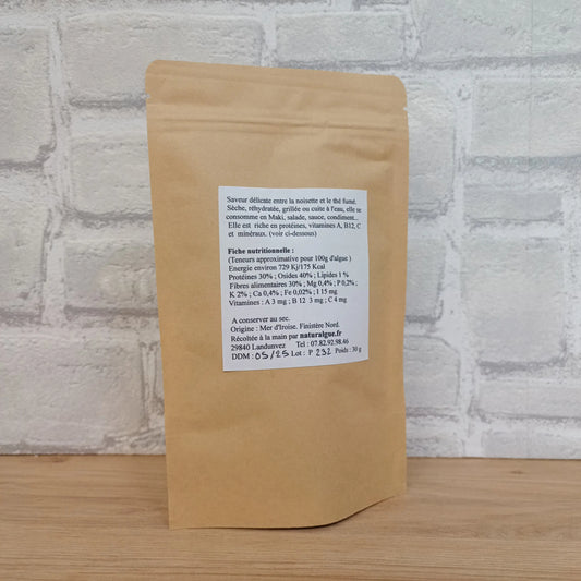 Sachet d'algue nori en paillettes par Naturalgue