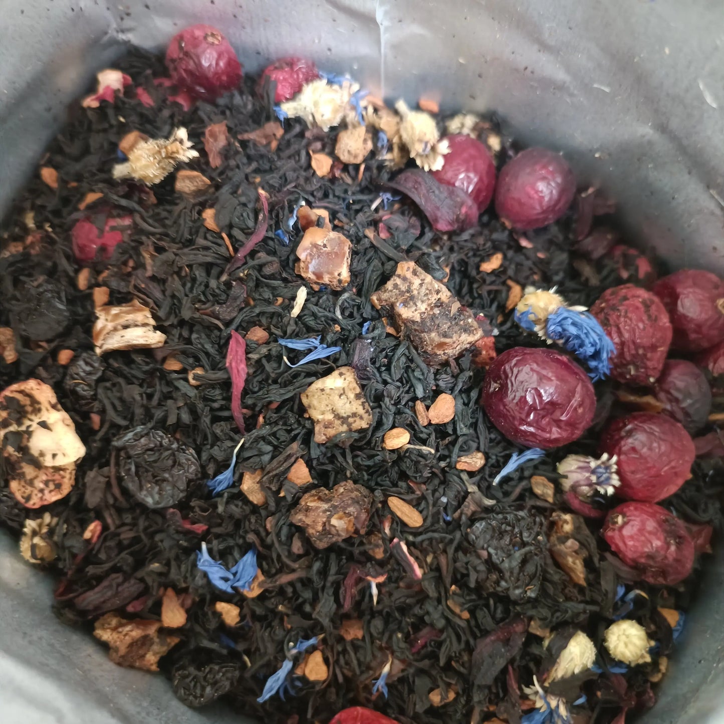Chaperon Rouge : thé noir chocolat fraise