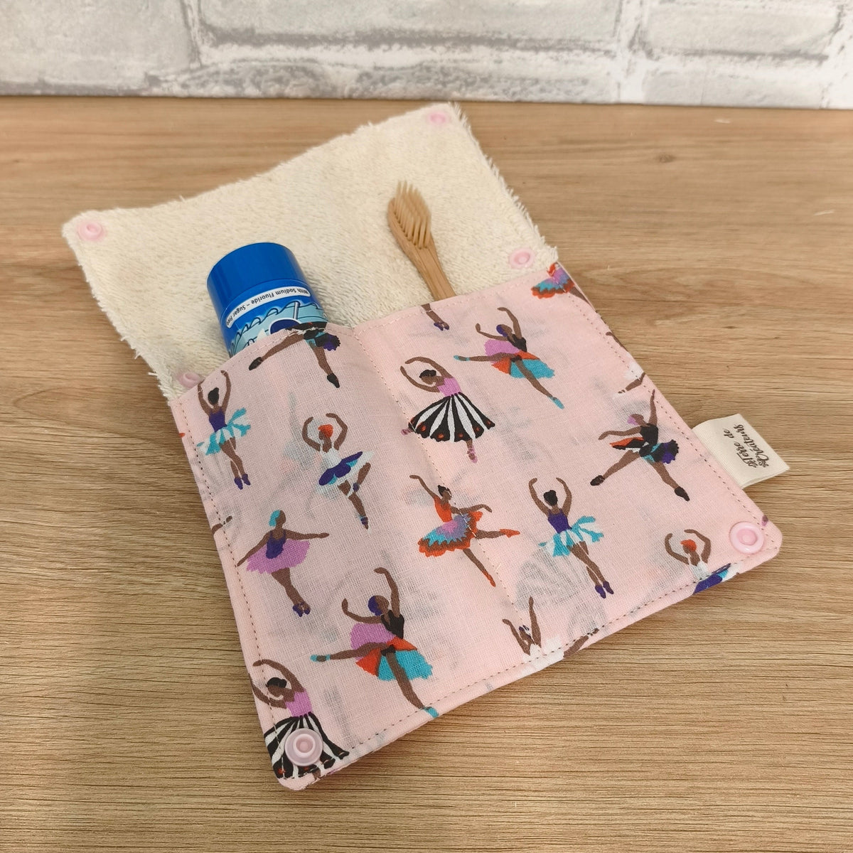 Étui Brosse à Dents et Dentifrice Réutilisable motif danseuse