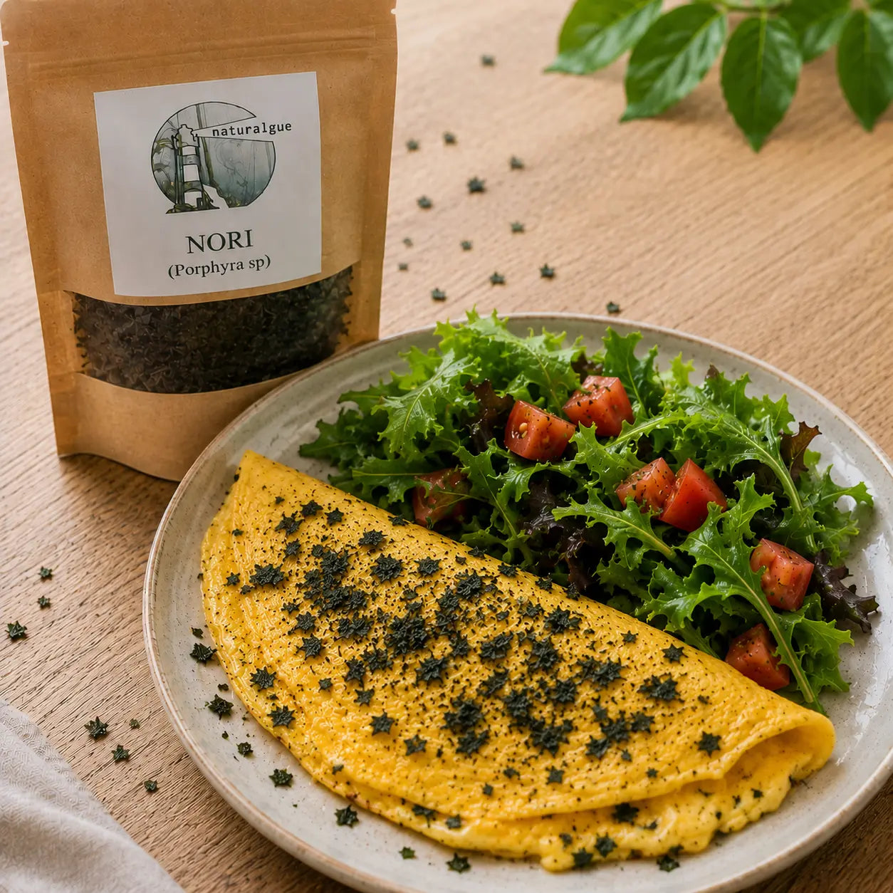 Algue Nori Bretonne en Paillettes Naturalgue