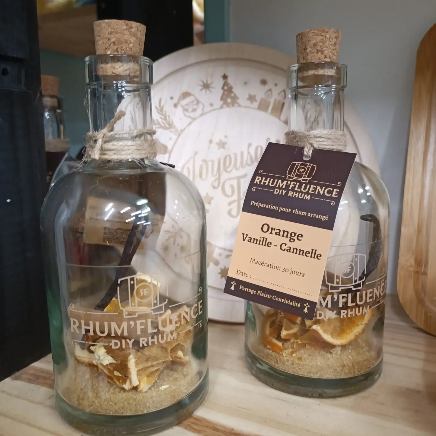 Rhum arrangé Orange Vanille Cannelle RhumFluence