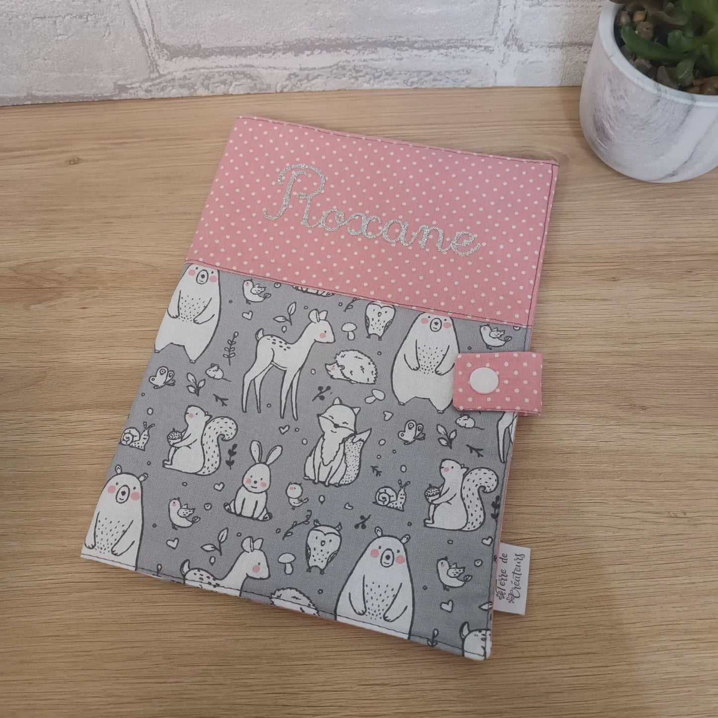 Protège carnet de santé personnalisé Terre de Créateurs