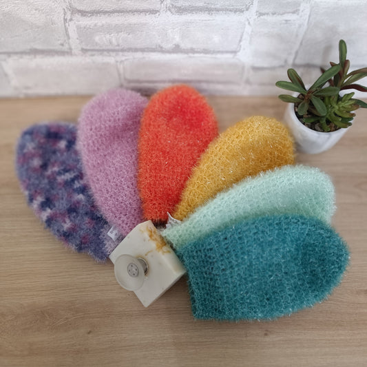 Gant de toilette exfoliant (Plusieurs coloris)