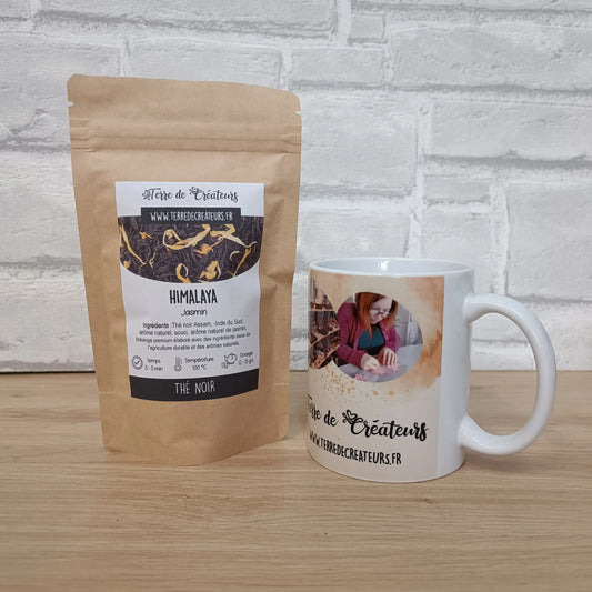 Sachet de thé noir au jasmin