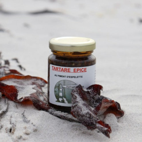 Tartare d'algue au piment d'Espelette