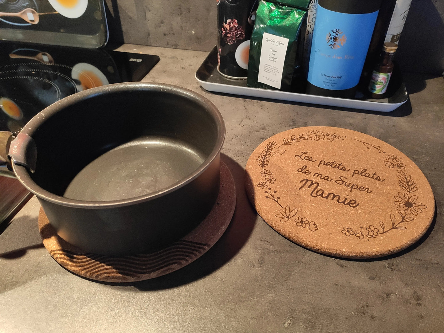 Dessous de plat en liège Terre de Créateurs