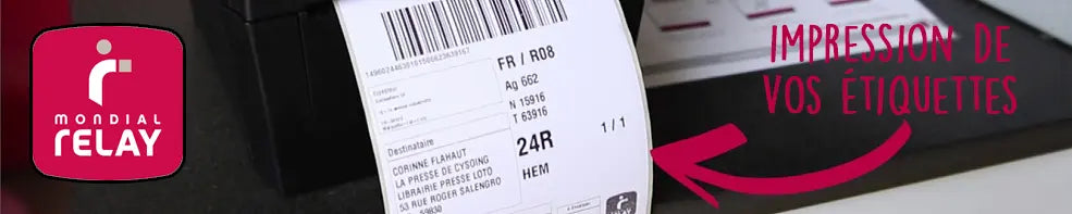 Utiliser l'application mondial relay pour suivre vos colis et imprimer vos étiquettes