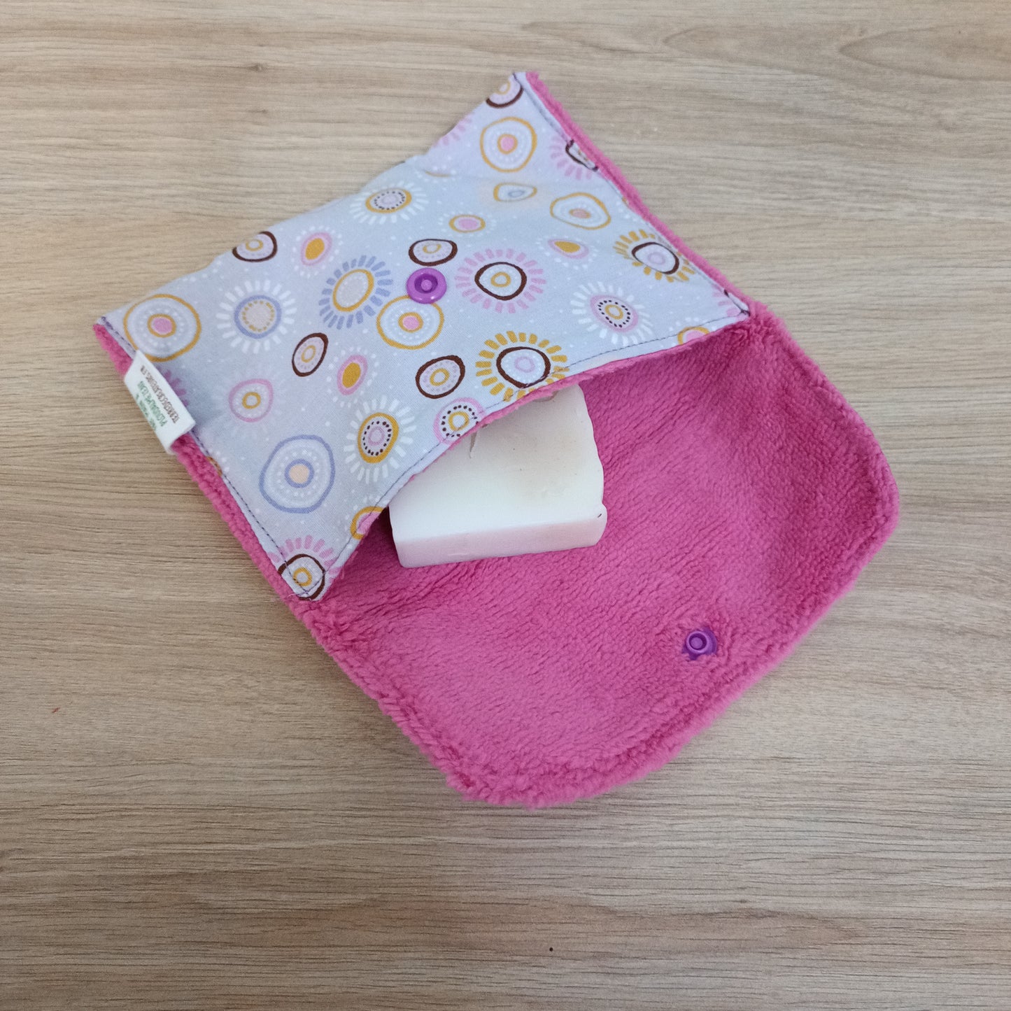 Pochette à savon ou shampoing solide