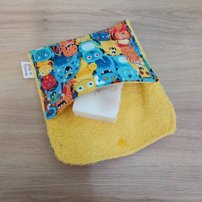 Pochette à savon ou shampoing solide