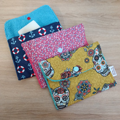 Pochette à savon ou shampoing solide