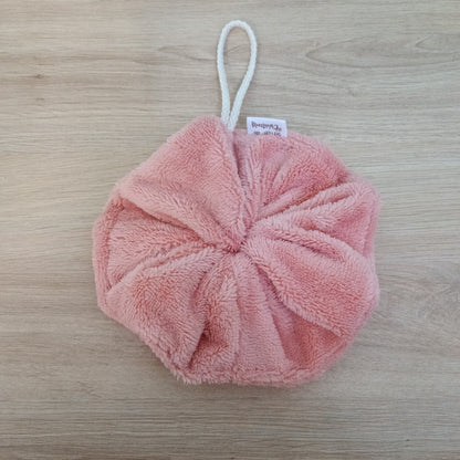 Fleur de douche en éponge de bambou (Plusieurs coloris)