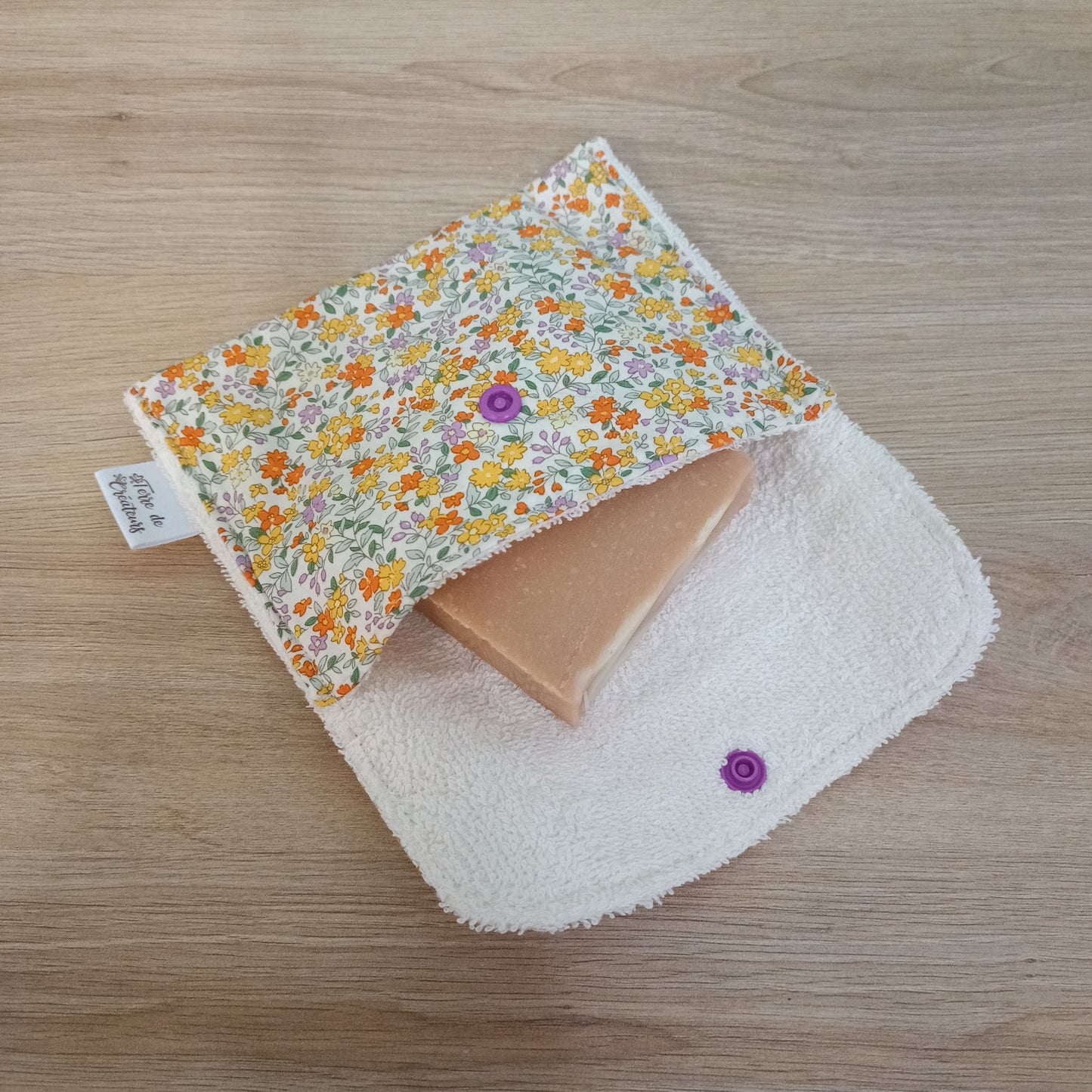 Pochette à savon ou shampoing solide