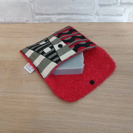 Pochette à savon ou shampoing solide Terre de Créateurs