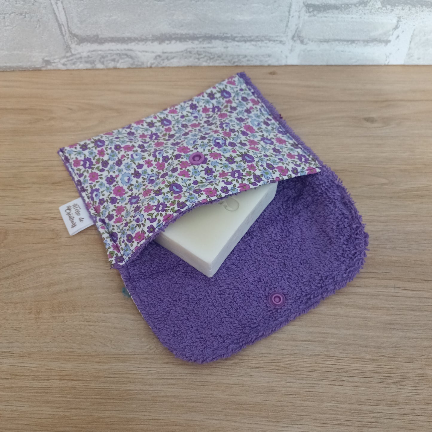 Pochette à savon ou shampoing solide