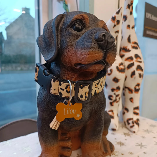 Médaille personnalisée pour chien