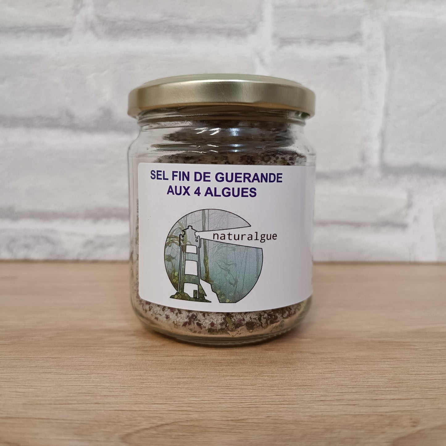 Sel de Guérande aux algues