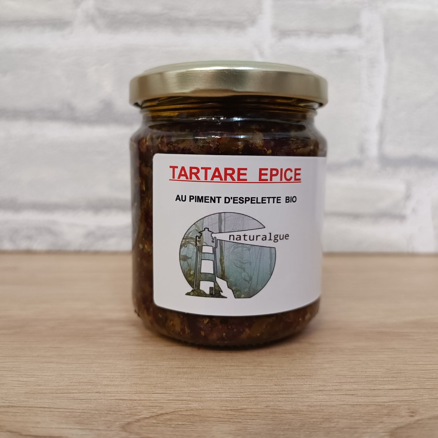 Tartare d'algue au piment d'Espelette