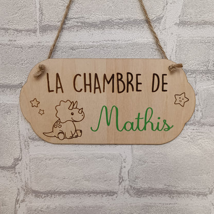 Plaque de porte personnalisable