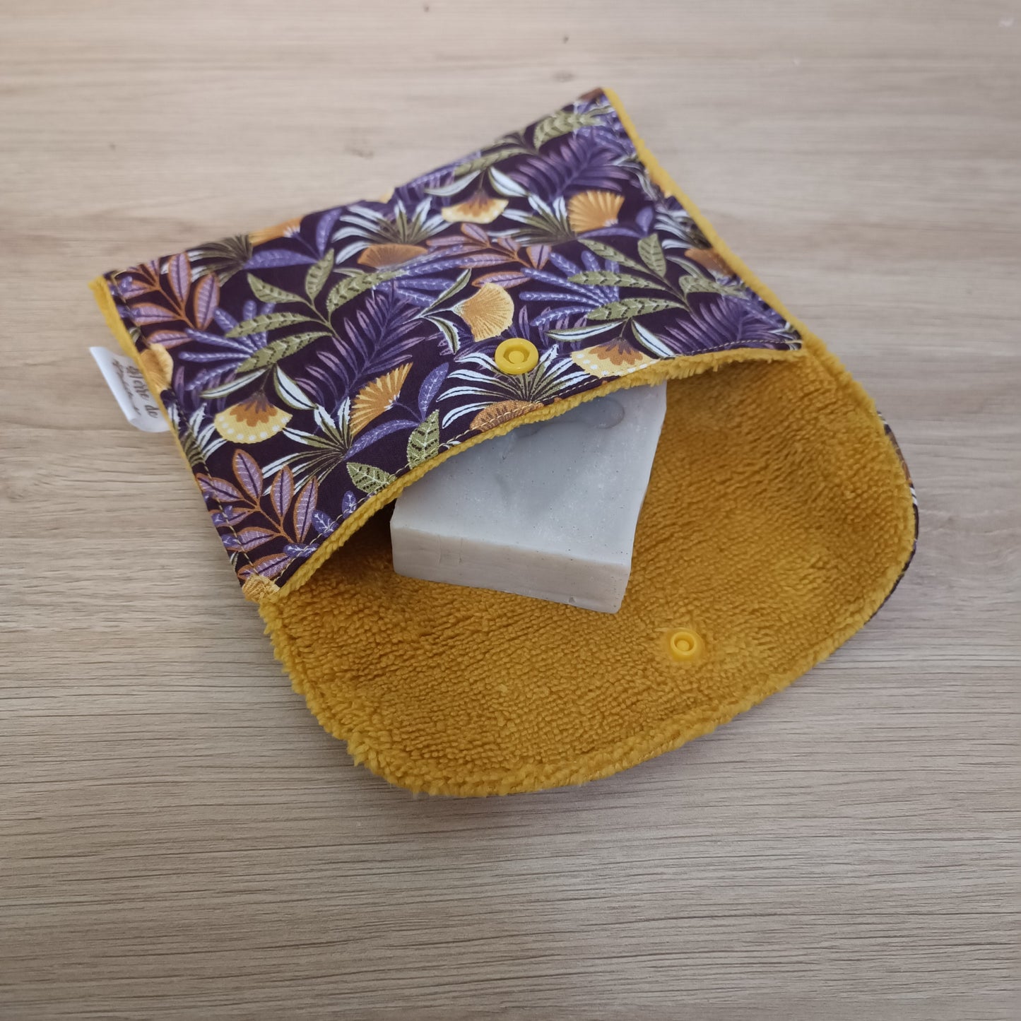 Pochette à savon ou shampoing solide