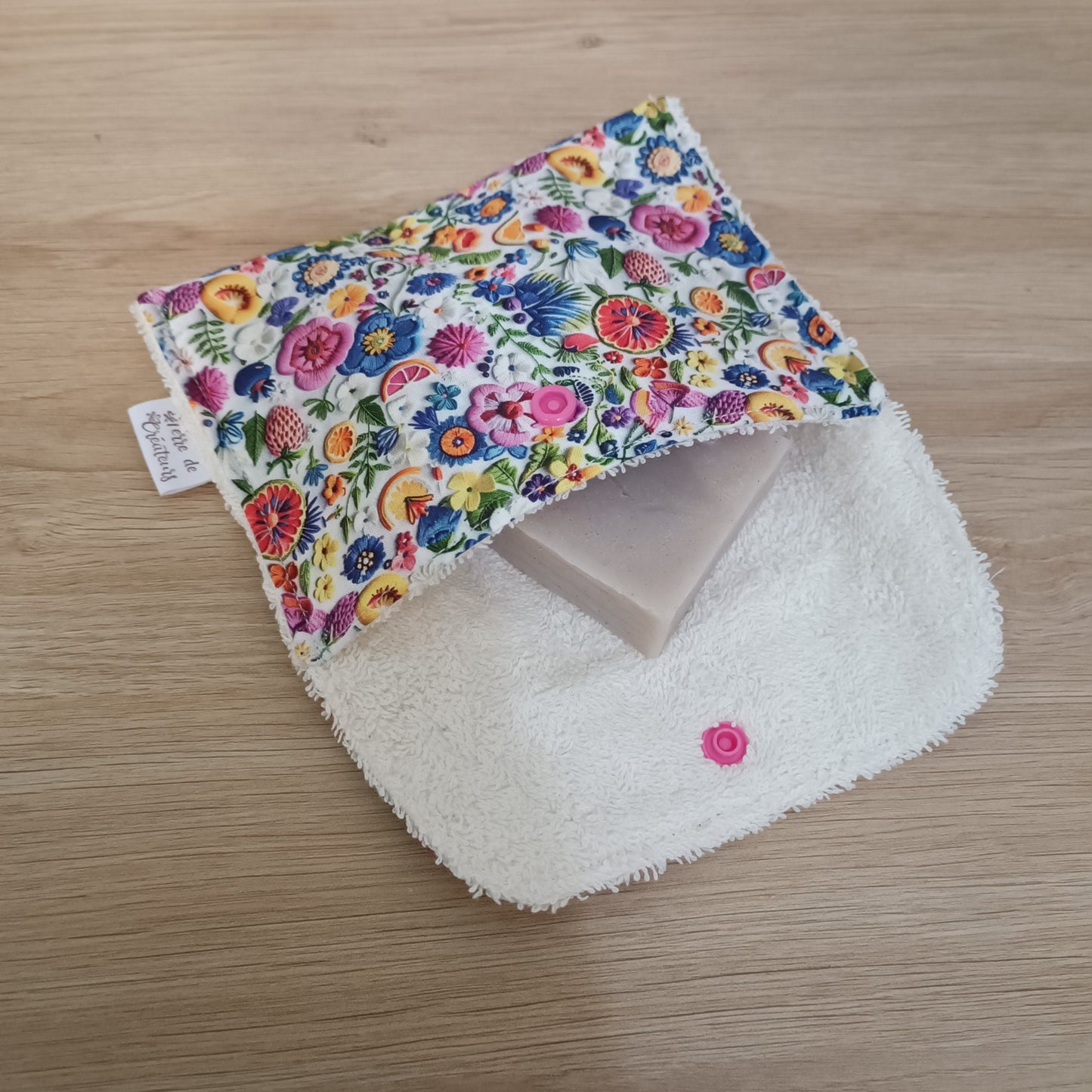 Pochette à savon ou shampoing solide
