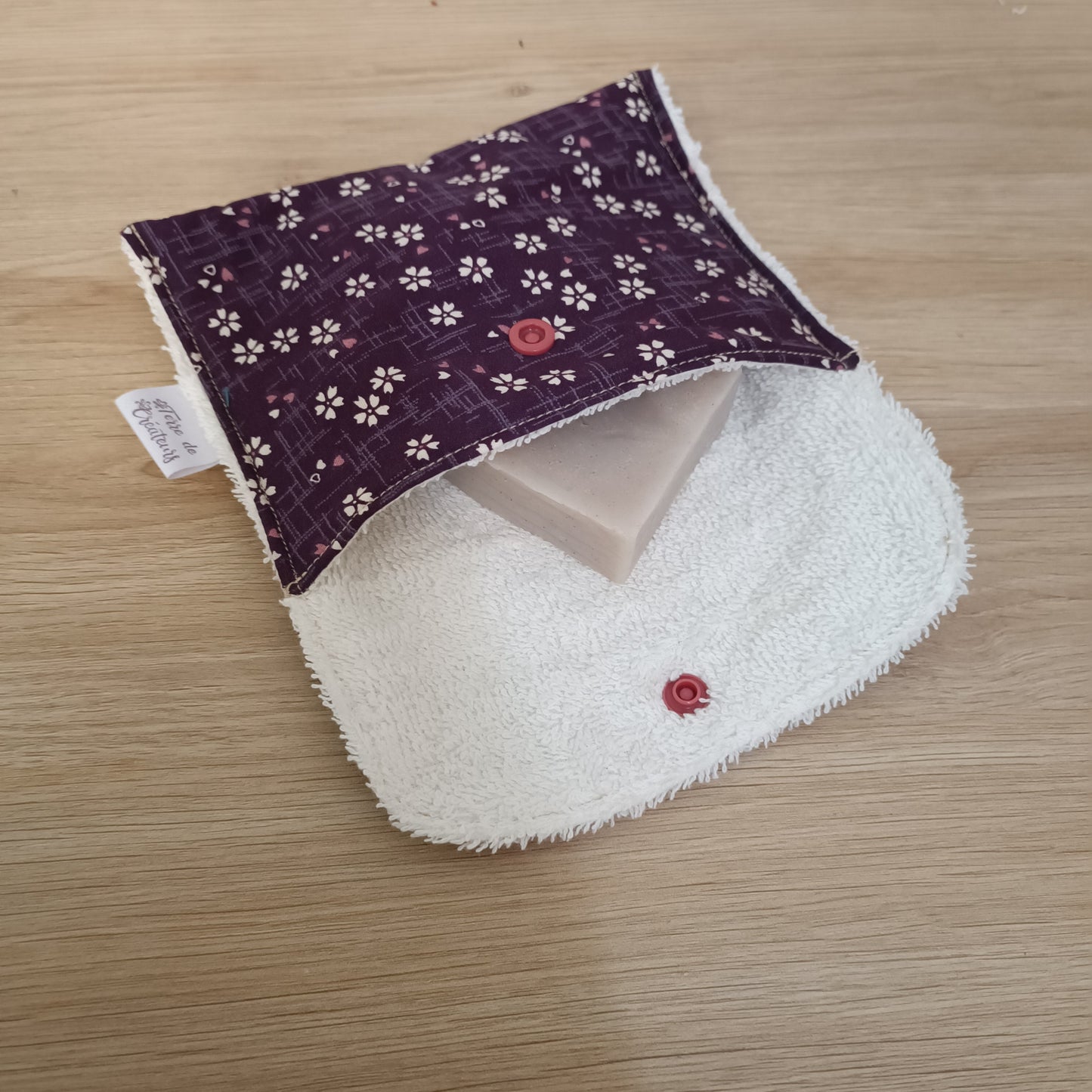 Pochette à savon ou shampoing solide