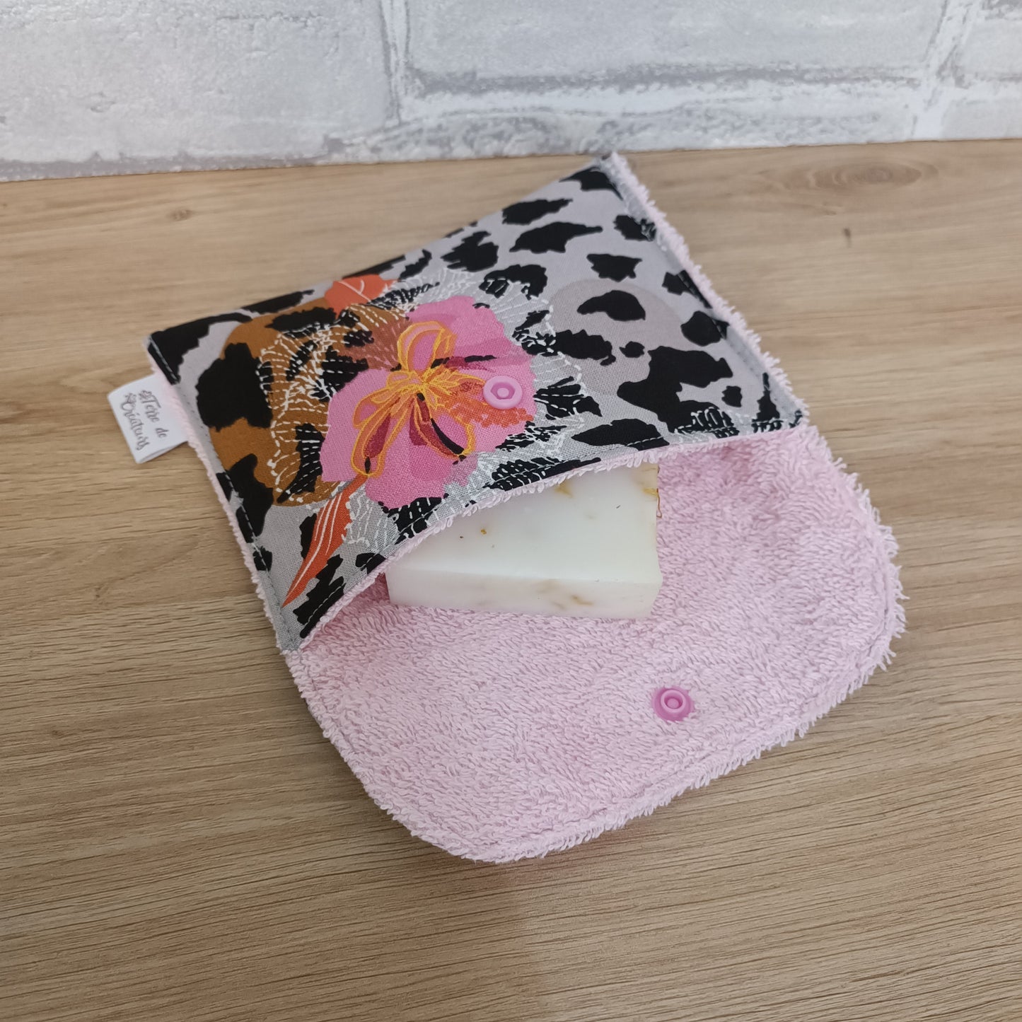Pochette à savon ou shampoing solide