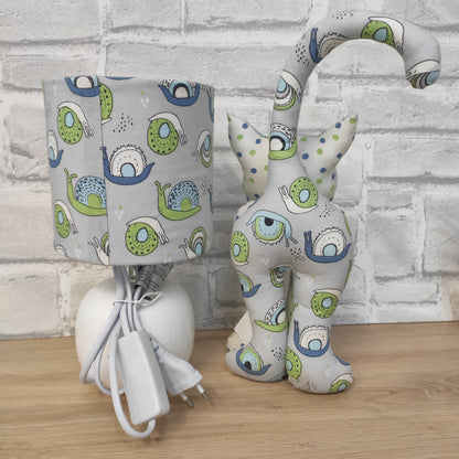 Chaton et Lampe de chevet 1179