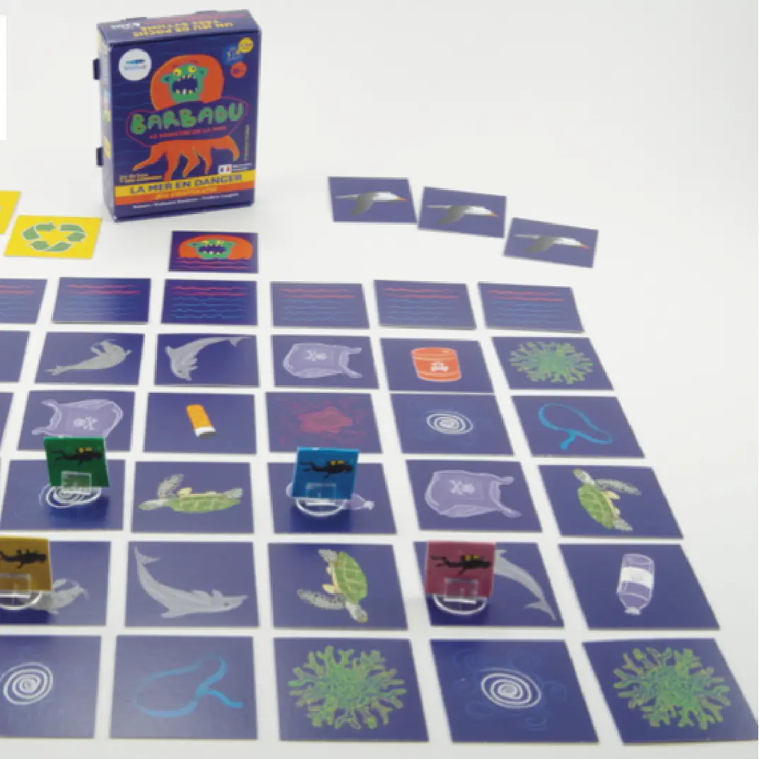 Jeu Barbaou sur la pollution des océans pour enfants dès 6 ans