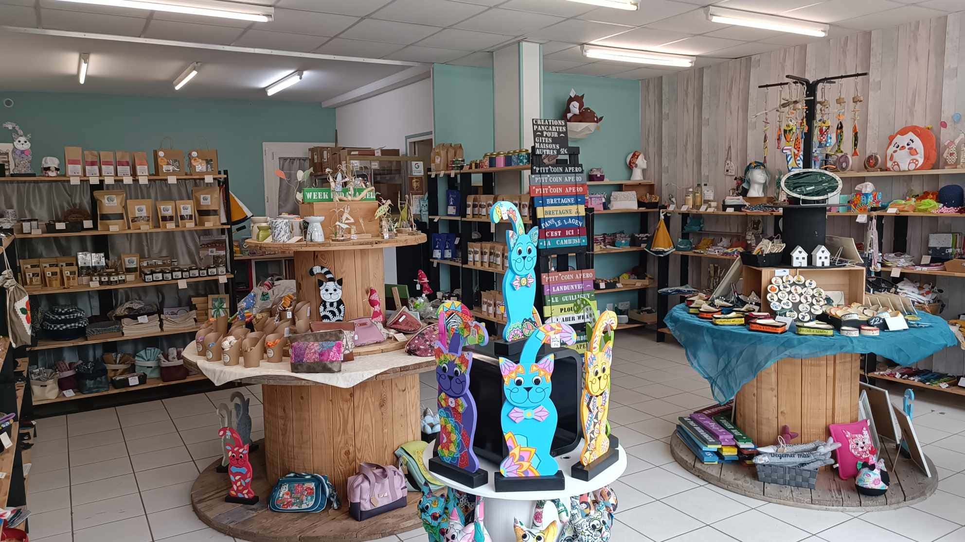 Boutique terre de créateurs cadeaux personnalisé fait main, artisanat local
