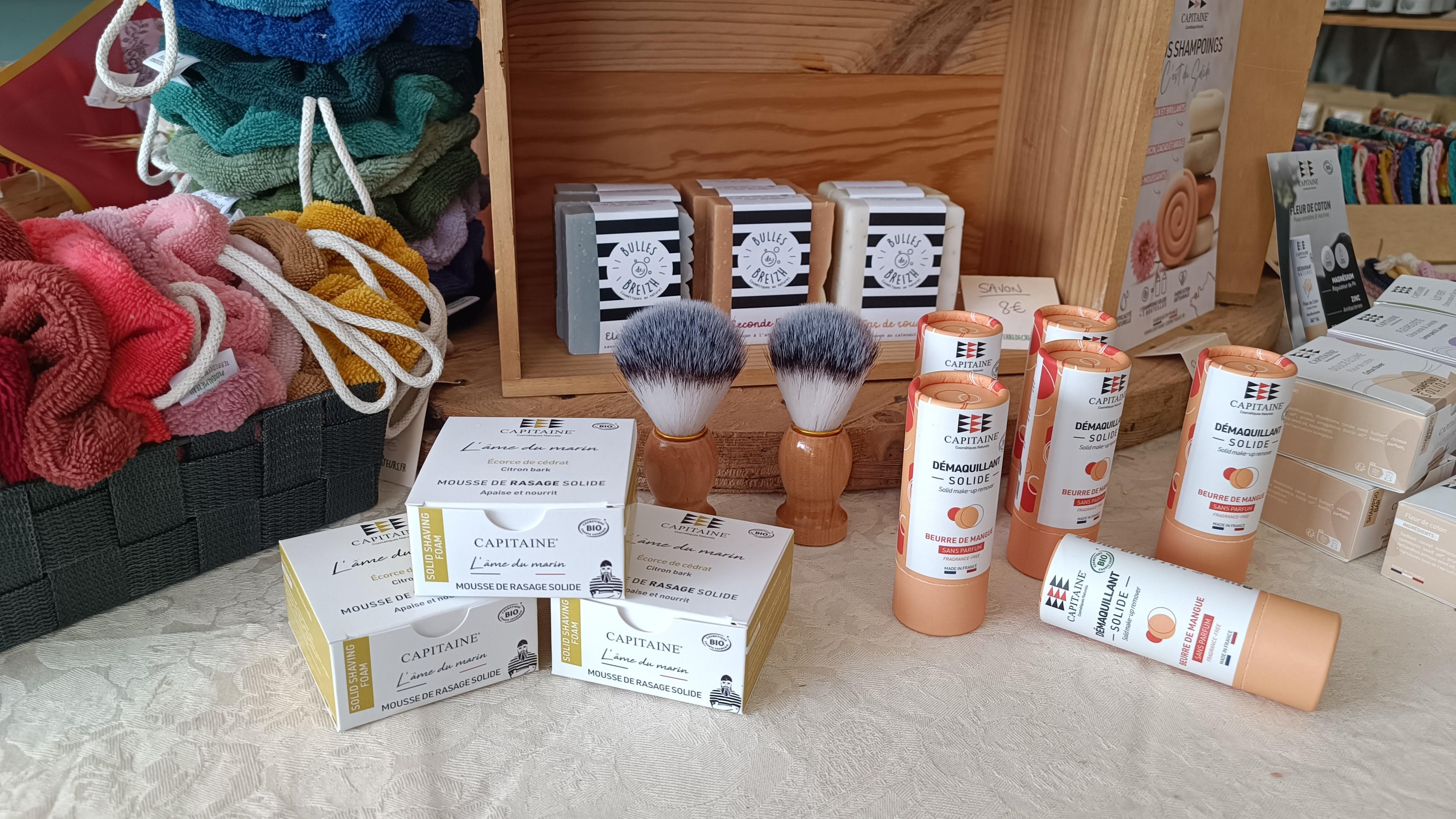 Cosmétiques naturels solides - Zéro déchet