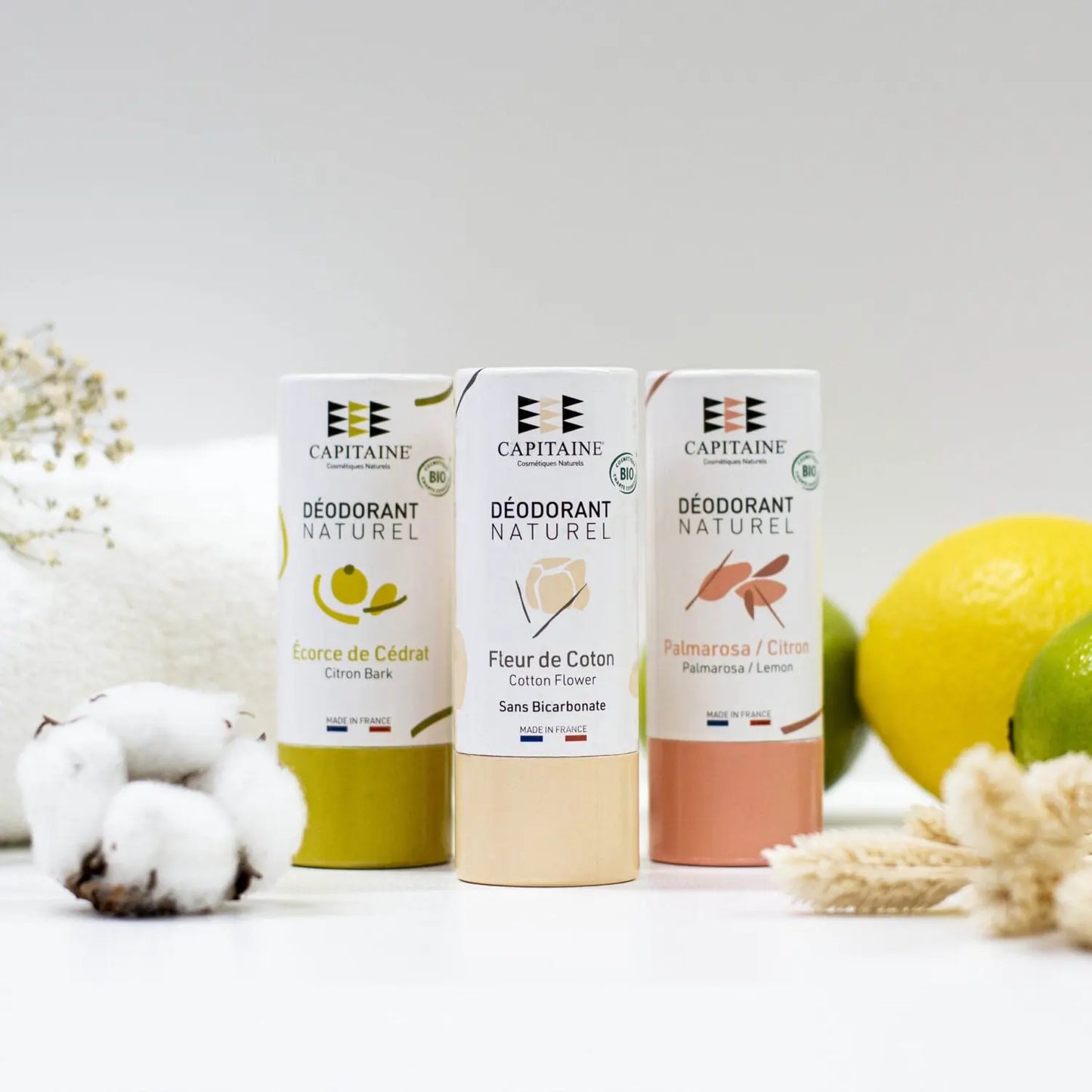 Déodorant naturel solide en stick Terre de Créateurs