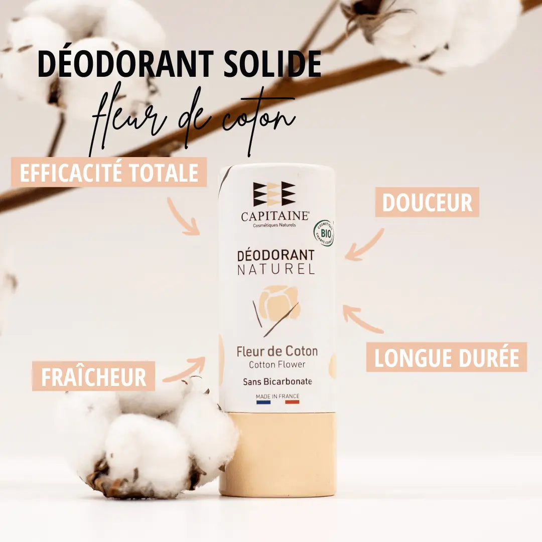 Déodorant naturel solide en stick Terre de Créateurs